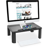 Digitus Ergonomic Monitor Riser Nero, Supporto per computer portatile, Nero, 10 kg, 280 mm, 400 mm, 145 mm