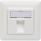 Digitus Scatola vuota per moduli Keystone, 1x RJ-45, Scatola di giunzione bianco