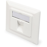 Digitus Scatola vuota per moduli Keystone, 1x RJ-45, Scatola di giunzione bianco