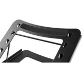 Digitus Supporto mobile per PC portatili, Stand grigio, Supporto per computer portatile, Nero, Metallo, 25,4 cm (10"), 38,1 cm (15"), 254 - 381 mm (10 - 15")