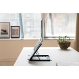 Digitus Supporto mobile per PC portatili, Stand grigio, Supporto per computer portatile, Nero, Metallo, 25,4 cm (10"), 38,1 cm (15"), 254 - 381 mm (10 - 15")