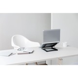 Digitus Supporto mobile per PC portatili, Stand grigio, Supporto per computer portatile, Nero, Metallo, 25,4 cm (10"), 38,1 cm (15"), 254 - 381 mm (10 - 15")