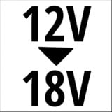 EINHELL Caricabatterie per auto Power X-Car 3A Nero/Rosso