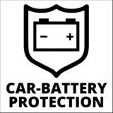 EINHELL Caricabatterie per auto Power X-Car 3A Nero/Rosso