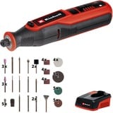 EINHELL Utensile a batteria per levigatura e incisione TE-MT 7,2 Li, Smerigliatrice diritta rosso/Nero