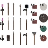 EINHELL Utensile a batteria per levigatura e incisione TE-MT 7,2 Li, Smerigliatrice diritta rosso/Nero