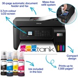 Epson EcoTank ET-4800, Stampante multifunzione Nero, Ad inchiostro, Stampa a colori, 5760 x 1440 DPI, A4, Stampa diretta, Nero