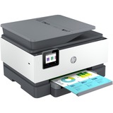 HP OfficeJet Pro Stampante multifunzione 9012e, Colore, Stampante per Piccoli uffici, Stampa, copia, scansione, fax, ADF da 35 fogli; stampa da porta USB frontale; scansione verso e-mail; stampa fronte/retro; ADF fronte/retro a due passaggi grigio/Grigio chiaro