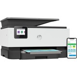 HP OfficeJet Pro Stampante multifunzione HP 9012e, Colore, Stampante per Piccoli uffici, Stampa, copia, scansione, fax, HP+; Idoneo per HP Instant Ink; alimentatore automatico di documenti; Stampa fronte/retro grigio/Grigio chiaro