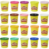 Hasbro A7924EUC composto per ceramica e modellazione Pasta modellabile Multicolore, Impastare Pasta modellabile, Multicolore, Bambino, 20 pz, 3 anno/i, 7 anno/i