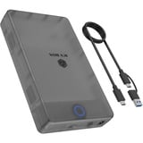ICY BOX IB-388-CU3, Disk enclosure Nero