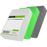 IB-AC6025-3 Custodia a sacchetto Plastica Verde, Grigio, Bianco