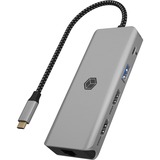 ICY BOX IB-DK4012-CPD, Docking station alluminio