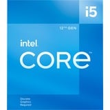 Intel® Core i5-12400F processore 18 MB Cache intelligente Scatola Intel® Core™ i5, LGA 1700, Intel, i5-12400F, 64-bit, Intel® Core™ i5 di 12a generazione, boxed