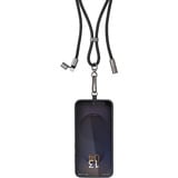 Intenso Cell Phone Charging Lanyard 7991000, Cavo Nero