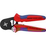 KNIPEX 97 53 04, Pinza crimpatrice rosso/Blu, Acciaio al cromo vanadio, Blu/Rosso, 18 cm, 405 g