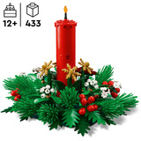 LEGO Iconic 40743 Decorazione da Tavolo Natalizia, Candela Giocattolo da Esposizione per Attività in Famiglia, Regalo Creativo 12+, Giochi di costruzione Candela Giocattolo da Esposizione per Attività in Famiglia, Regalo Creativo 12+, Set da costruzione, 12 anno/i, Plastica, 433 pz, 509 g