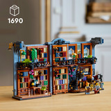 LEGO Icons Libreria: fermalibri, Giochi di costruzione 