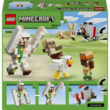 LEGO Minecraft Attacco del Cavaliere dei Polli nel Deserto, Giochi di costruzione 