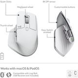 Logitech 910-006572, Mouse grigio chiaro