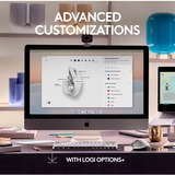 Logitech 910-006572, Mouse grigio chiaro