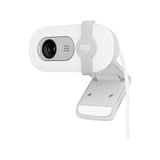 Logitech BRIO 100, Webcam bianco
