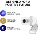 Logitech BRIO 100, Webcam bianco