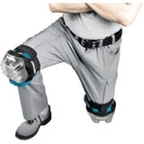 Makita Knieschutz E-05658, Protezione del ginocchio Nero/Turchese