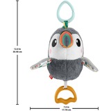 Mattel HNX66, Peluche animali grigio/Bianco