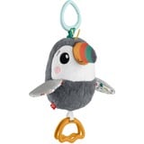 Mattel HNX66 peluche, Peluche animali grigio/Bianco, Uccello giocattolo, 0 anno/i