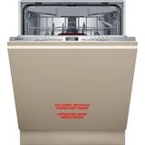 Neff N 50 A scomparsa totale 14 coperti, Lavastoviglie A scomparsa totale, Dimensione massima (60 cm), Argento, Bianco, Pulsanti, Wireless, LED