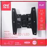 One for all WM4211, Montaggio a parete Nero