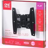 One for all WM4211, Montaggio a parete Nero