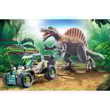 PLAYMOBIL Dinos Attacco di Spinosaurus allo scavo di dinosauri, Giochi di costruzione 