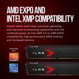 PNY DIMM 32 GB DDR5-6000 (2x 16 GB) Kit duale, Memoria Nero