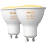 Philips Hue White Ambiance GU10 + Bridge, Lampada a LED 