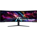 SAMSUNG G95NC LED display 144,8 cm (57") 7680 x 2160 Pixel Dual UHD QLED Bianco, Monitor di gioco bianco/Nero, 144,8 cm (57"), 7680 x 2160 Pixel, Dual UHD, QLED, 1 ms, Bianco