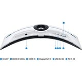 SAMSUNG G95NC Monitor PC 144,8 cm (57") 7680 x 2160 Pixel Dual UHD QLED Bianco, Monitor di gioco bianco/Nero, 144,8 cm (57"), 7680 x 2160 Pixel, Dual UHD, QLED, 1 ms, Bianco