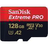 SanDisk Extreme PRO 128 GB MicroSDXC UHS-I Classe 10, Scheda di memoria 128 GB, MicroSDXC, Classe 10, UHS-I, 200 MB/s, 90 MB/s