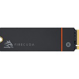 Seagate FireCuda 530 M.2 500 GB PCI Express 4.0 3D TLC NVMe, Disco a stato solido Nero, 500 GB, M.2, 7000 MB/s