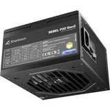 Sharkoon Rebel P20 Gen2 850 Black, Alimentatore PC Nero