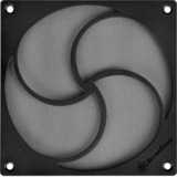 SilverStone SST-FF125B parte e accessorio del sistema di raffreddamento del computer Filtro per ventola, Filtro antipolvere Nero, Filtro per ventola, ABS, Nero, 120 mm, 5 mm, 120 mm