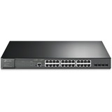 TP-Link TL-SG3428MP switch di rete Gestito L2/L3 Gigabit Ethernet (10/100/1000) Supporto Power over Ethernet (PoE) 1U Nero Gestito, L2/L3, Gigabit Ethernet (10/100/1000), Supporto Power over Ethernet (PoE), Montaggio rack, 1U