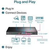 TP-Link TL-SL1218MP, Interruttore Nero