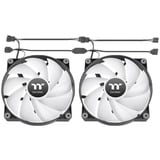 Thermaltake CT200 ARGB Sync PC Cooling Fan (Single Fan Pack), Ventola Nero