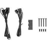 Thermaltake CT200 ARGB Sync PC Cooling Fan (Single Fan Pack), Ventola Nero