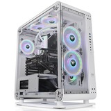 Thermaltake Core P6 Tempered Glass Snow Mid Tower Midi Tower Bianco, Bench/Show Housing bianco, Midi Tower, PC, Bianco, ATX, CEB, micro ATX, Mini-ITX, SPCC, Vetro temperato, Giocare