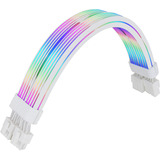 Thermaltake Mod ARGB Snow Cable 8Pin, Gestione dei cavi bianco