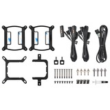 Thermaltake TH240 V2 Ultra EX ARGB Raffreddatore Liquido CPU AIO, Raffreddamento ad acqua Nero