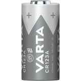 VARTA Batteria cilindrica al litio CR123A 3V, CR17345 